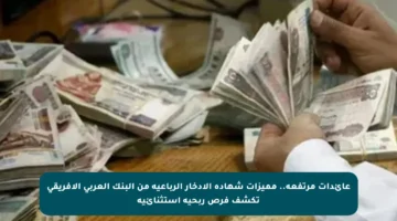 عائدات مرتفعة.. مميزات شهادة الادخار الرباعية من البنك العربي الأفريقي تكشف فرص ربحية استثنائية